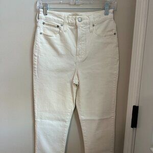 Madewell Perfect Vintage Jeans - White